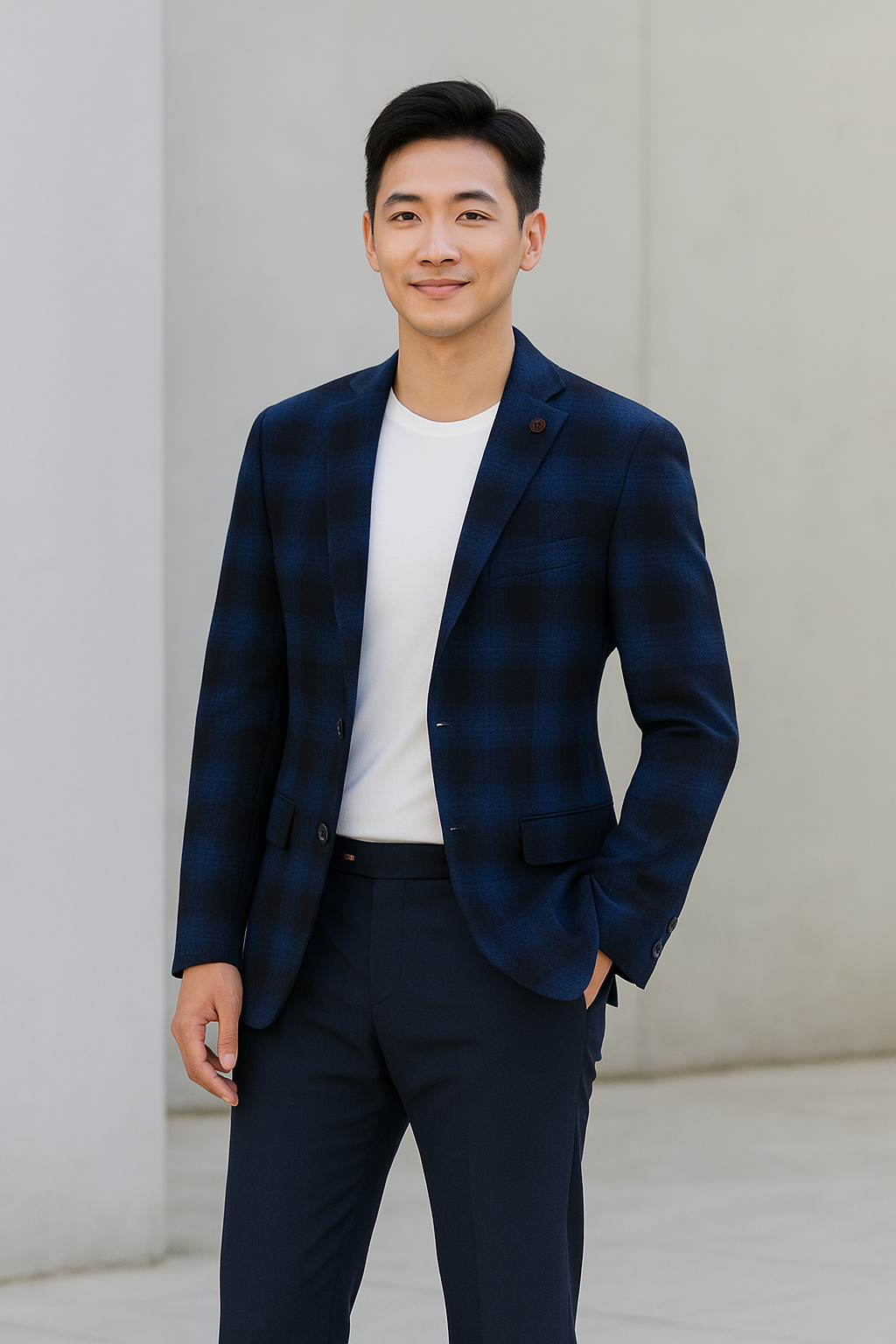Áo vest blazer hàn quốc AVB063