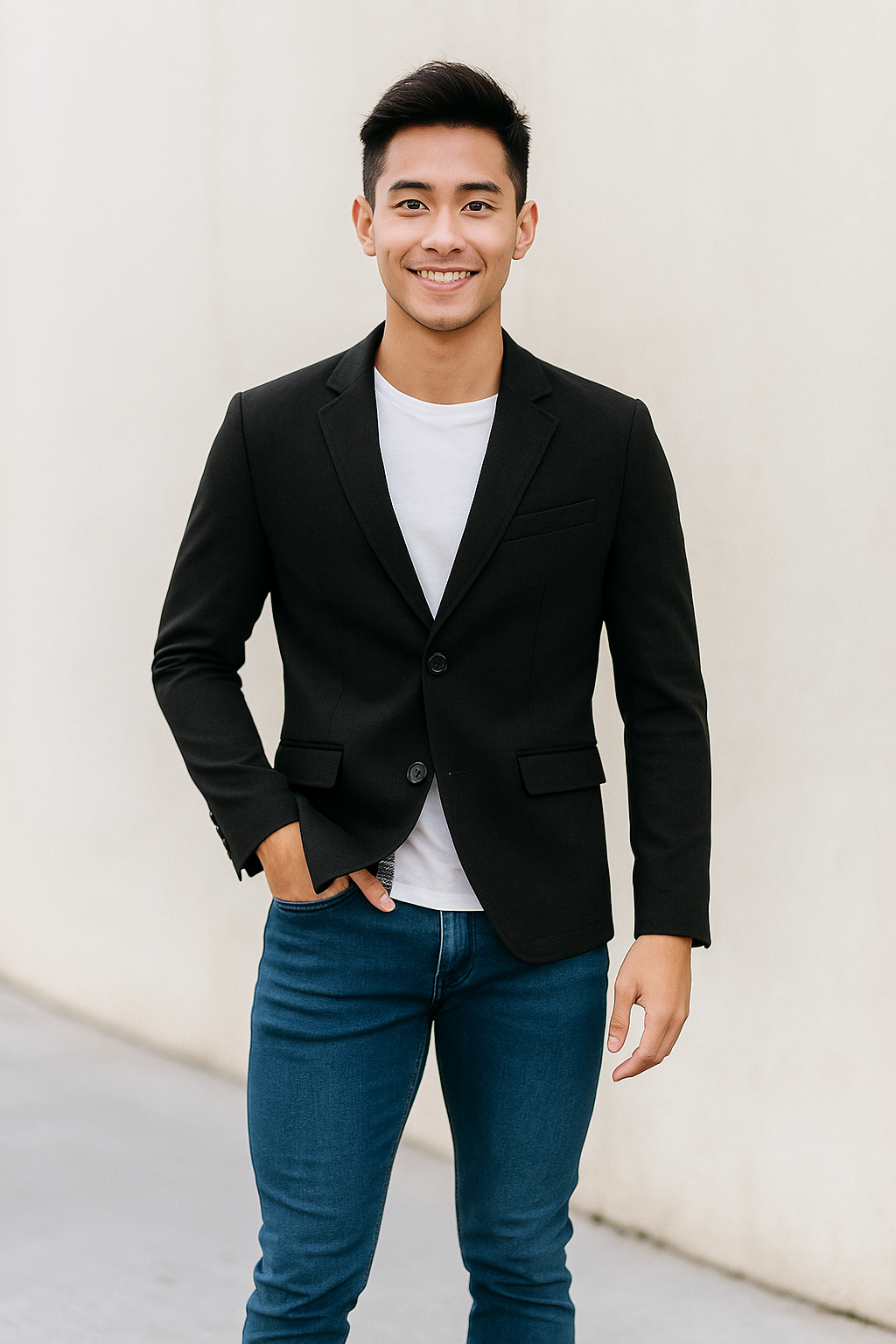 Áo vest blazer hàn quốc AVB065