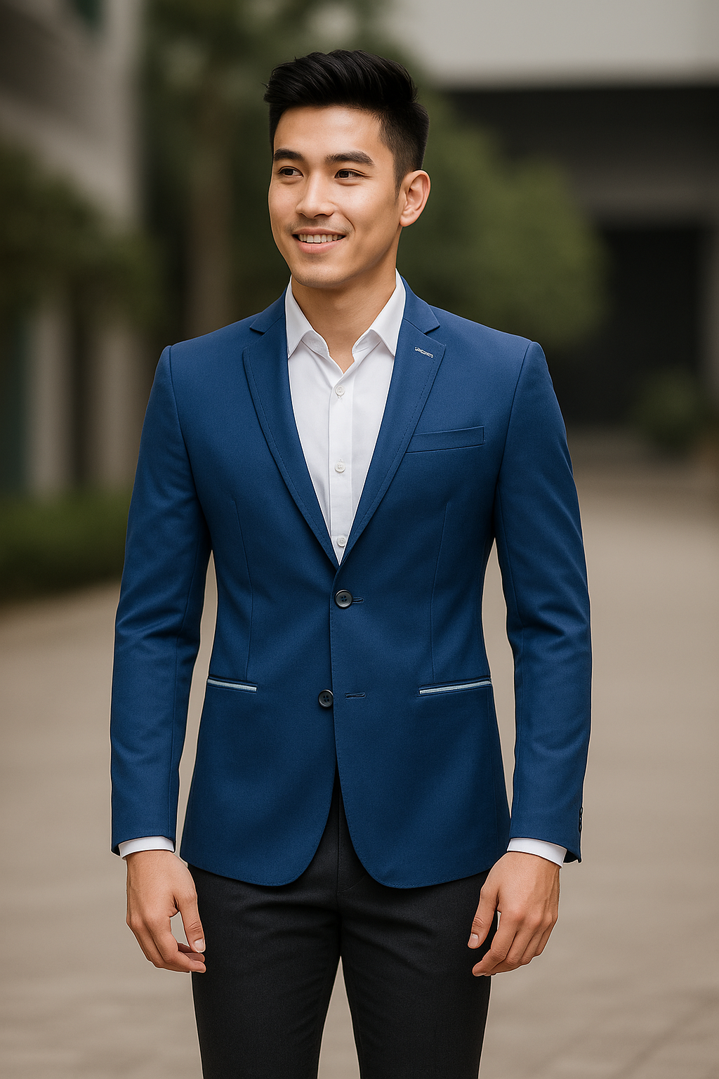Áo vest blazer hàn quốc AVB067