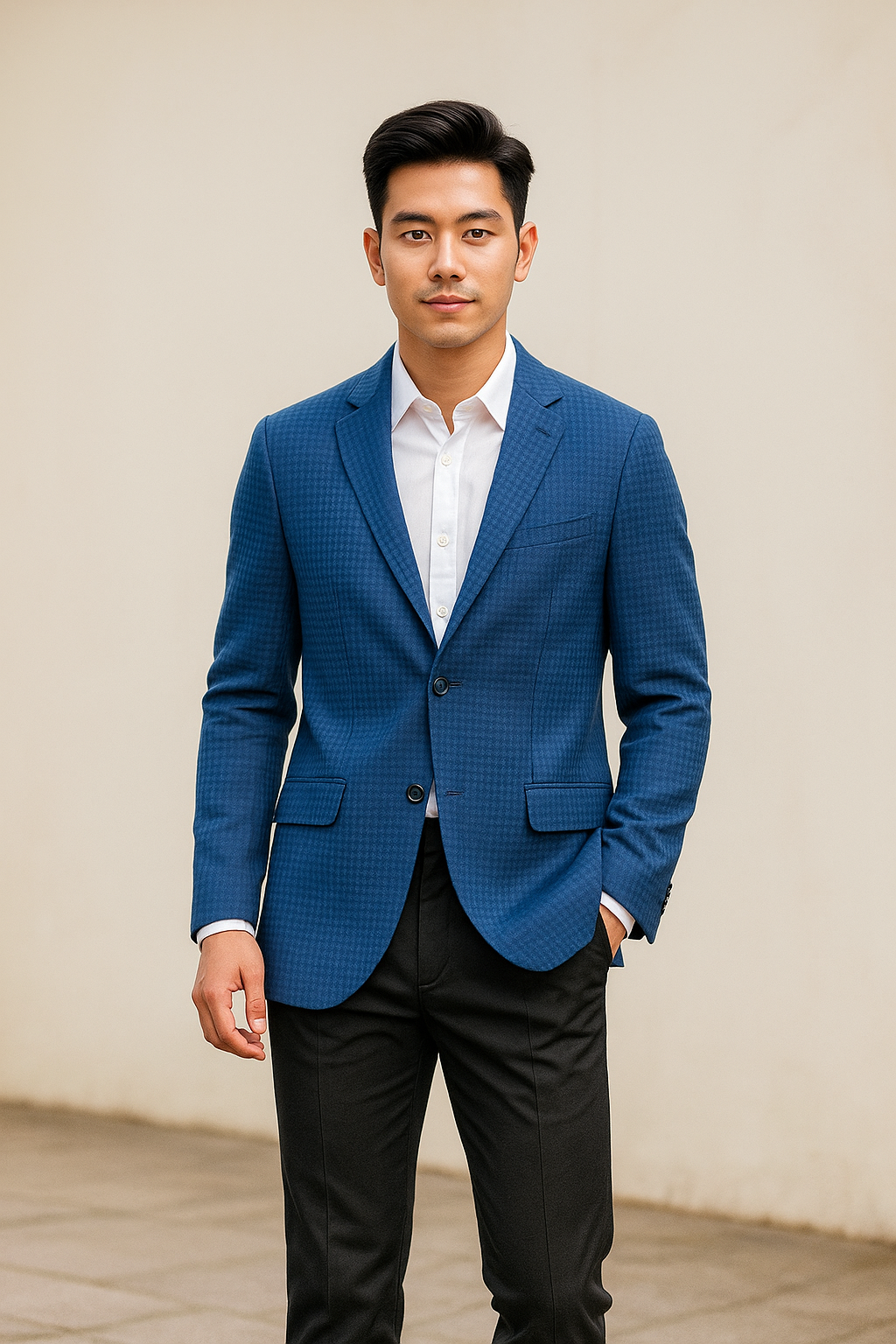 Áo vest blazer hàn quốc AVB073