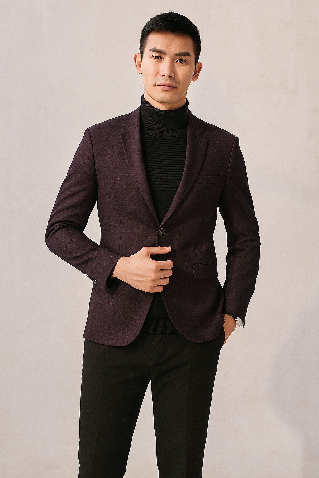 Áo vest blazer hàn quốc AVB076