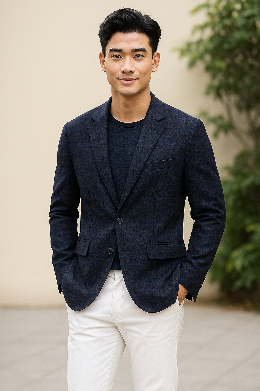 Áo vest blazer hàn quốc AVB082