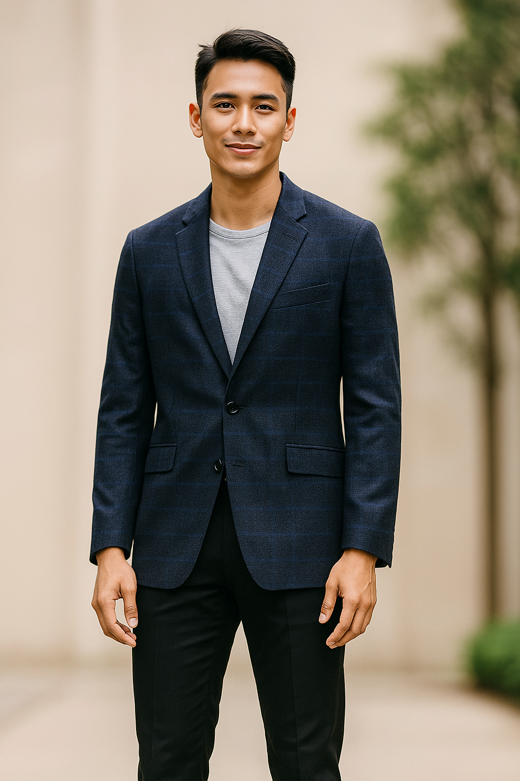 Áo vest blazer hàn quốc AVB082