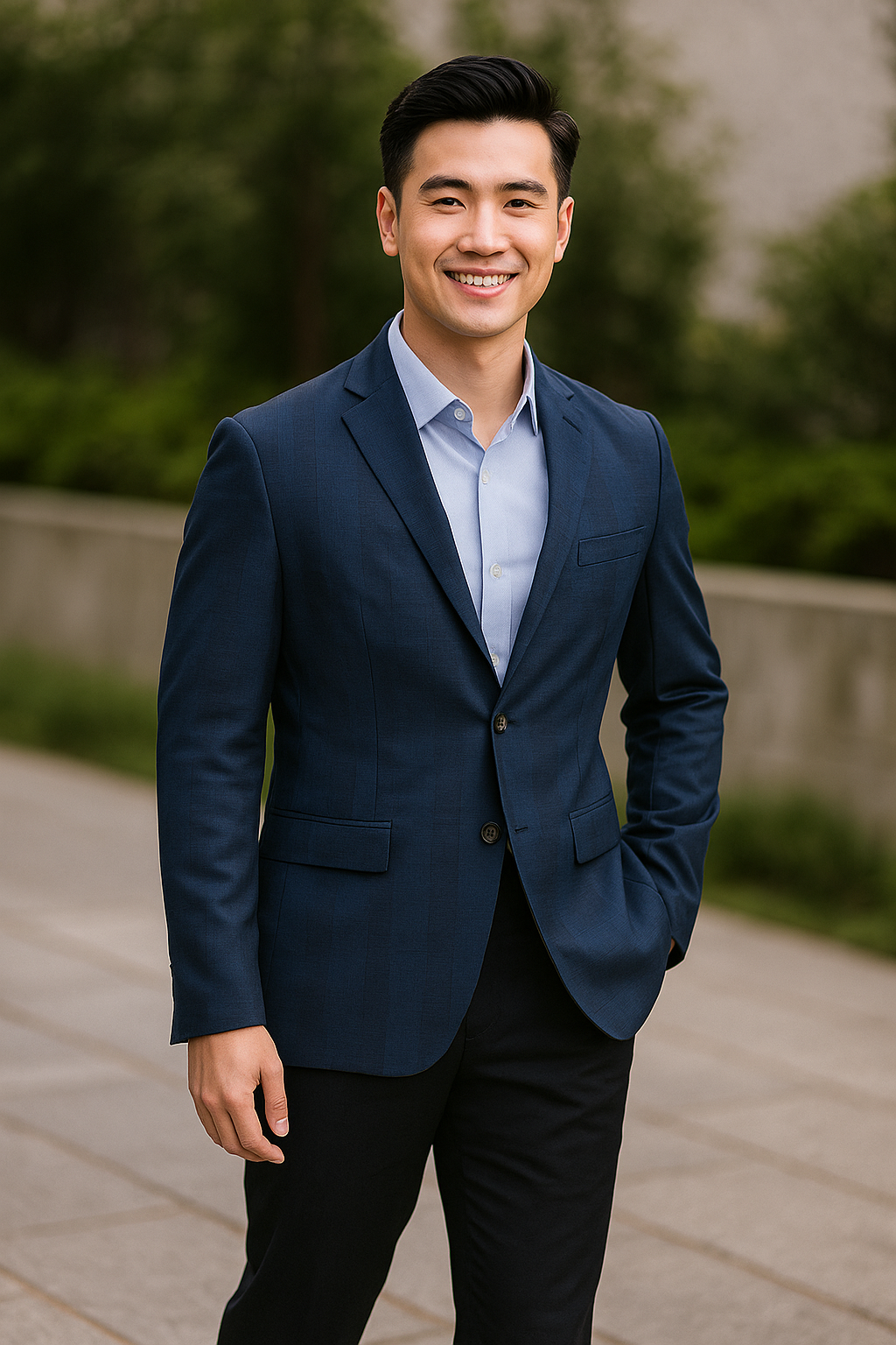 Áo vest blazer hàn quốc AVB085