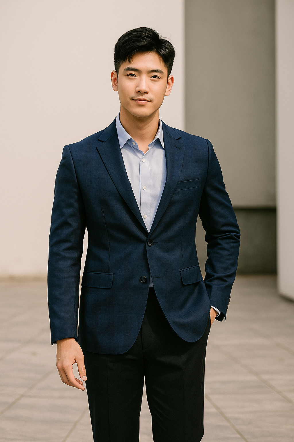 Áo vest blazer hàn quốc AVB085