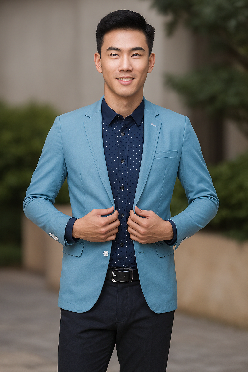 Áo vest blazer hàn quốc AVB091