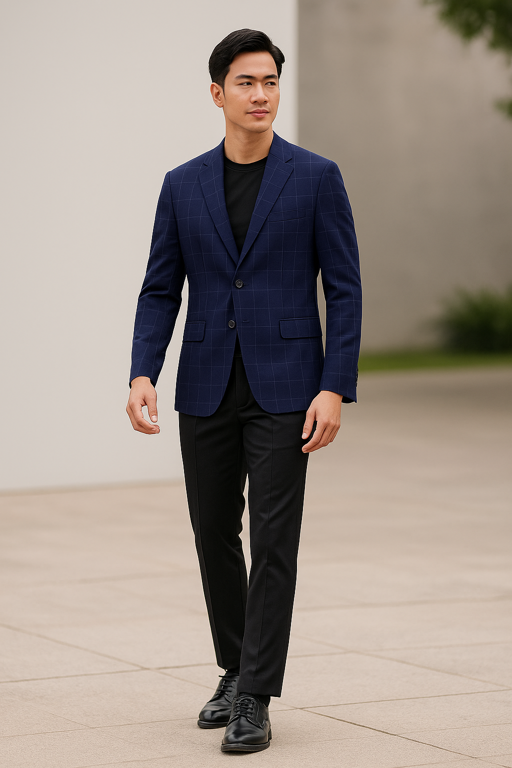 Áo vest blazer hàn quốc AVB098