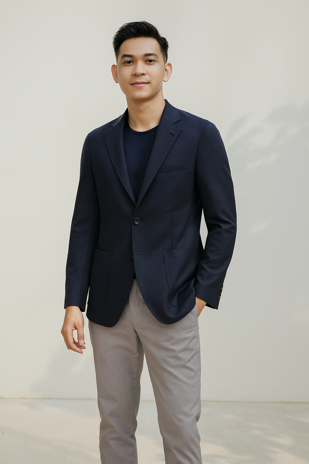 Áo vest blazer hàn quốc AVB120