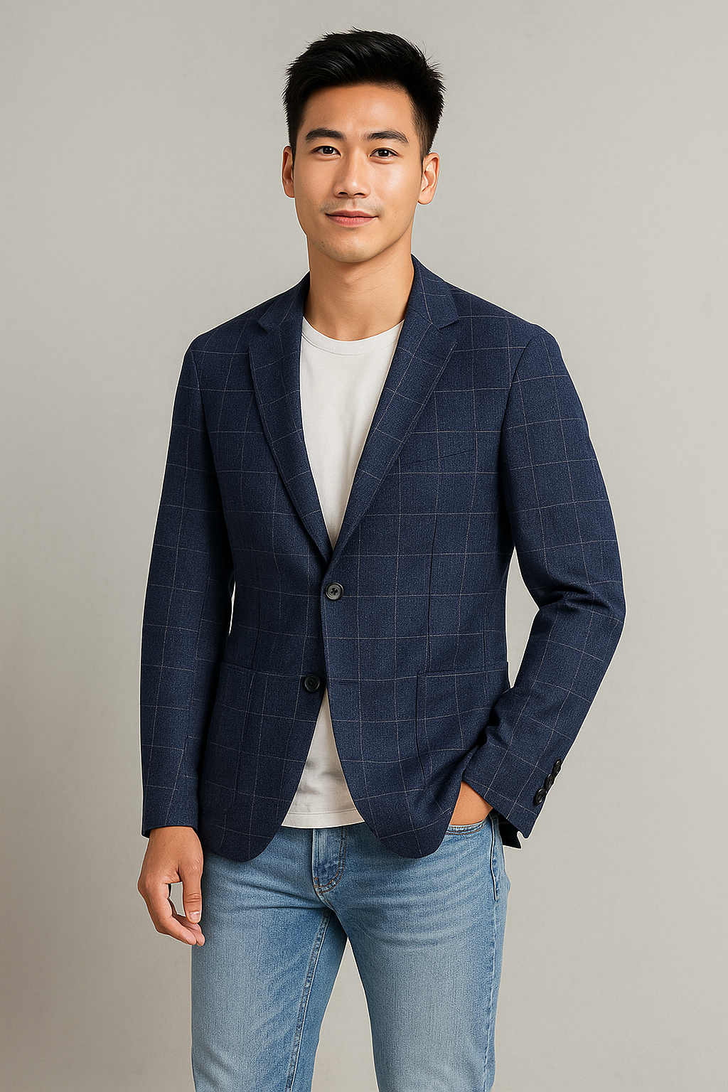 Áo vest blazer hàn quốc AVB121