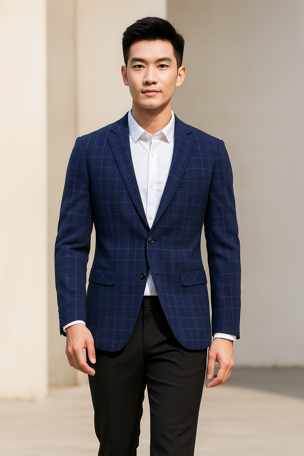 Áo vest blazer hàn quốc AVB126