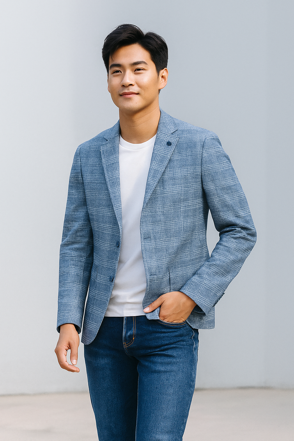 Áo vest blazer hàn quốc AVB128