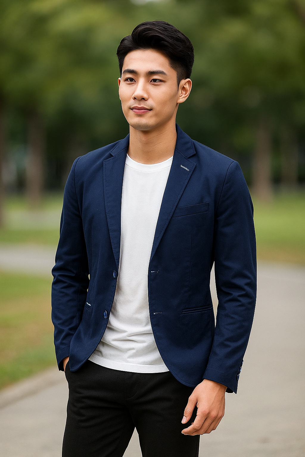 Áo vest blazer hàn quốc AVB133
