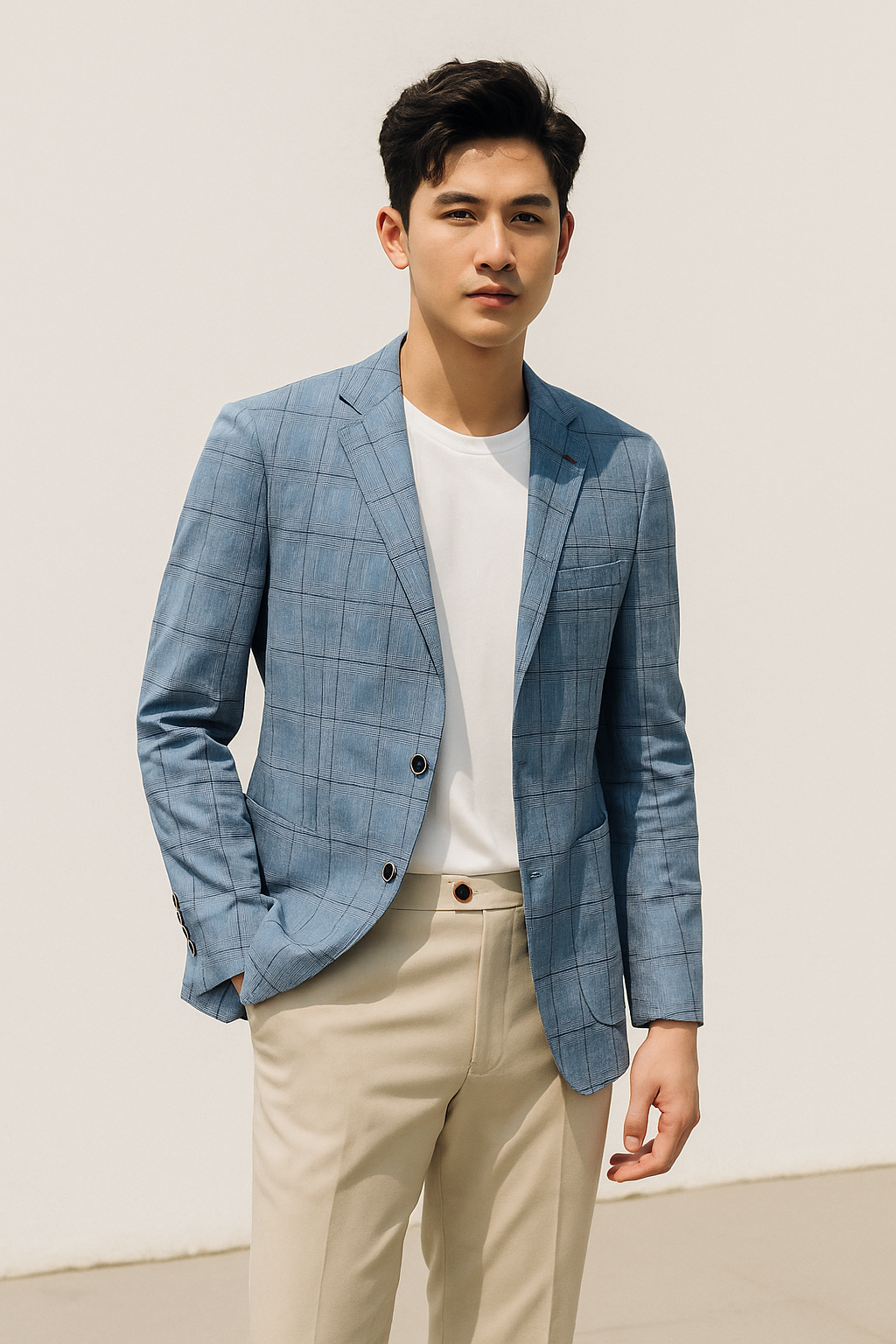 Áo vest blazer hàn quốc AVB137
