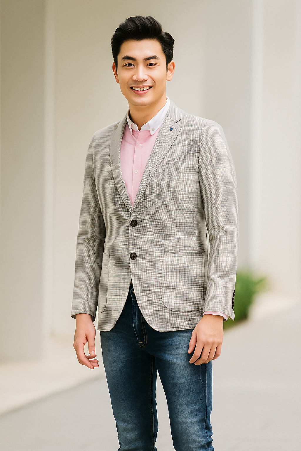 Áo vest blazer hàn quốc AVB139