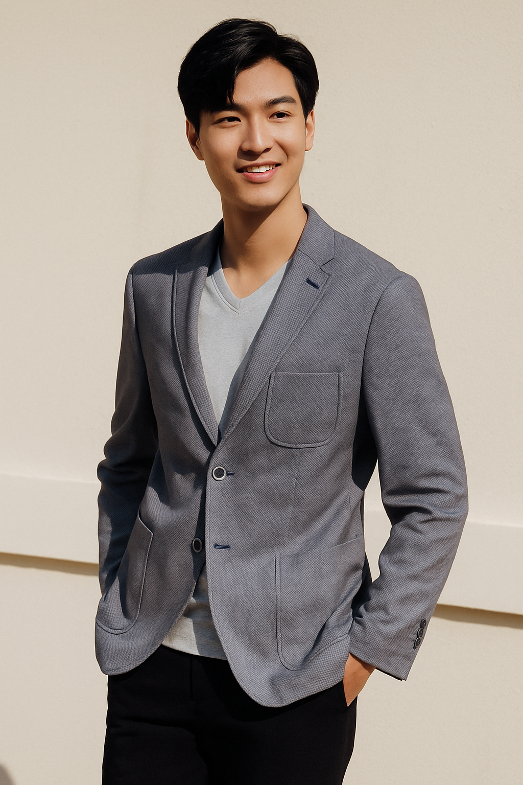 Áo vest blazer hàn quốc AVB142