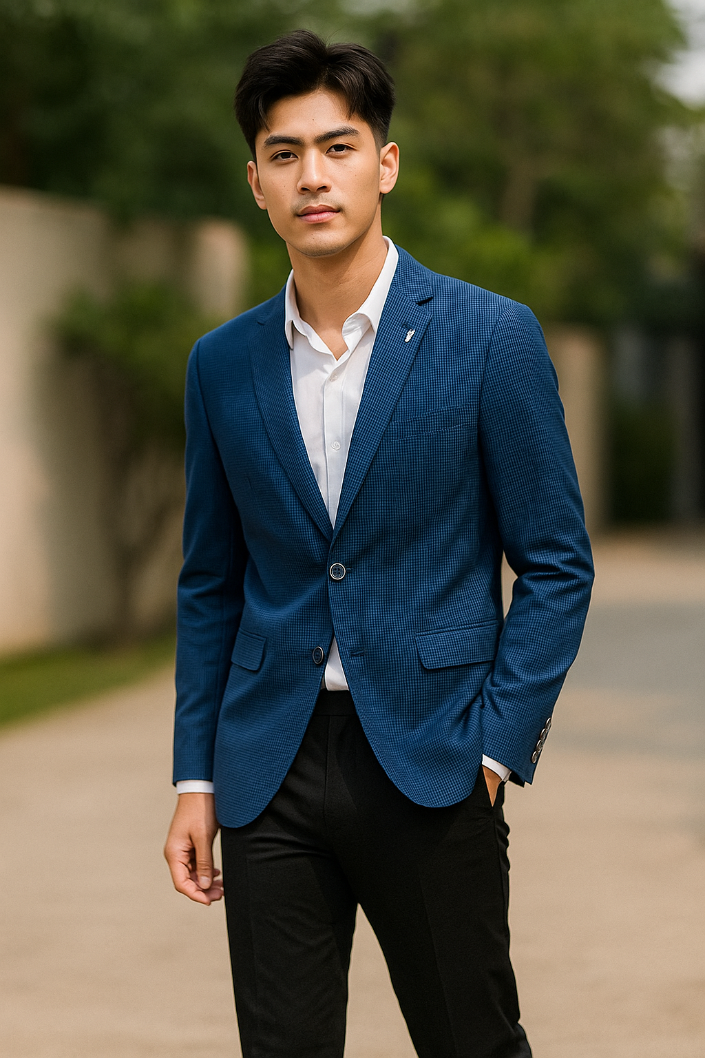 Áo vest blazer hàn quốc AVB144