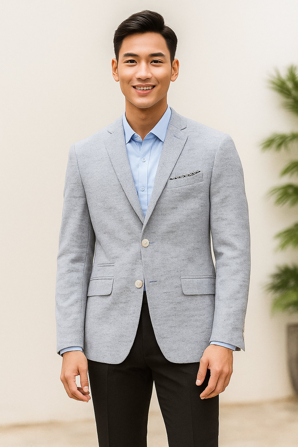 Áo vest blazer hàn quốc AVB145