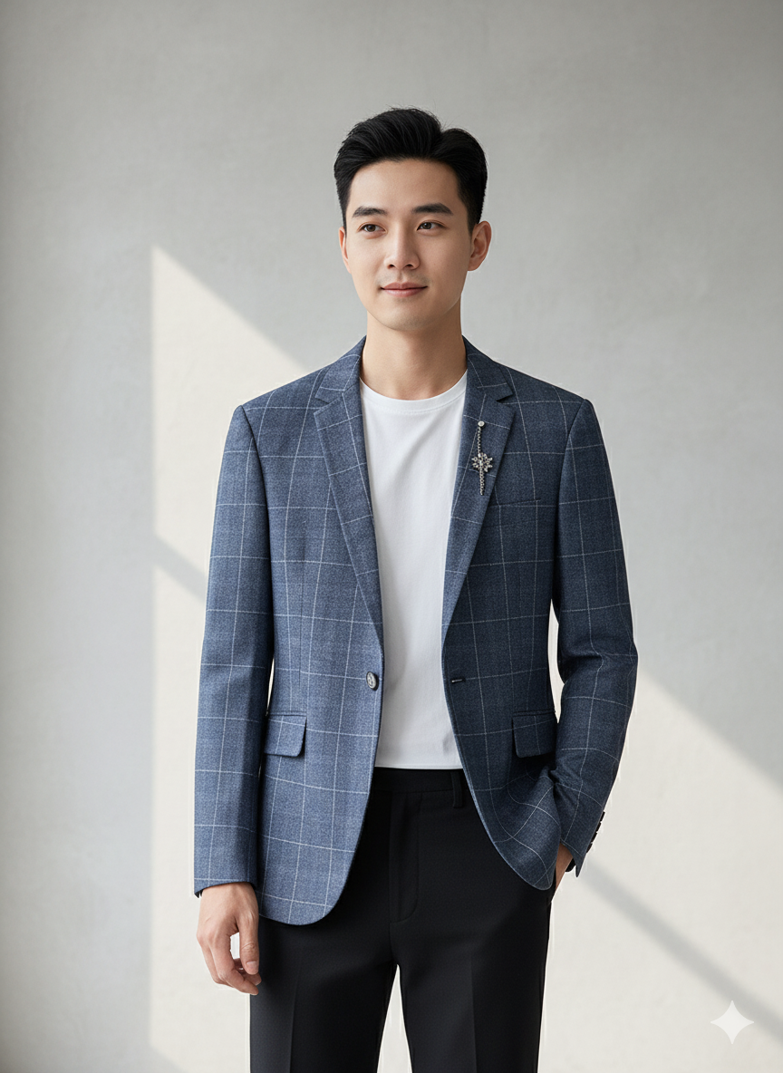 Áo vest blazer hàn quốc AVB154