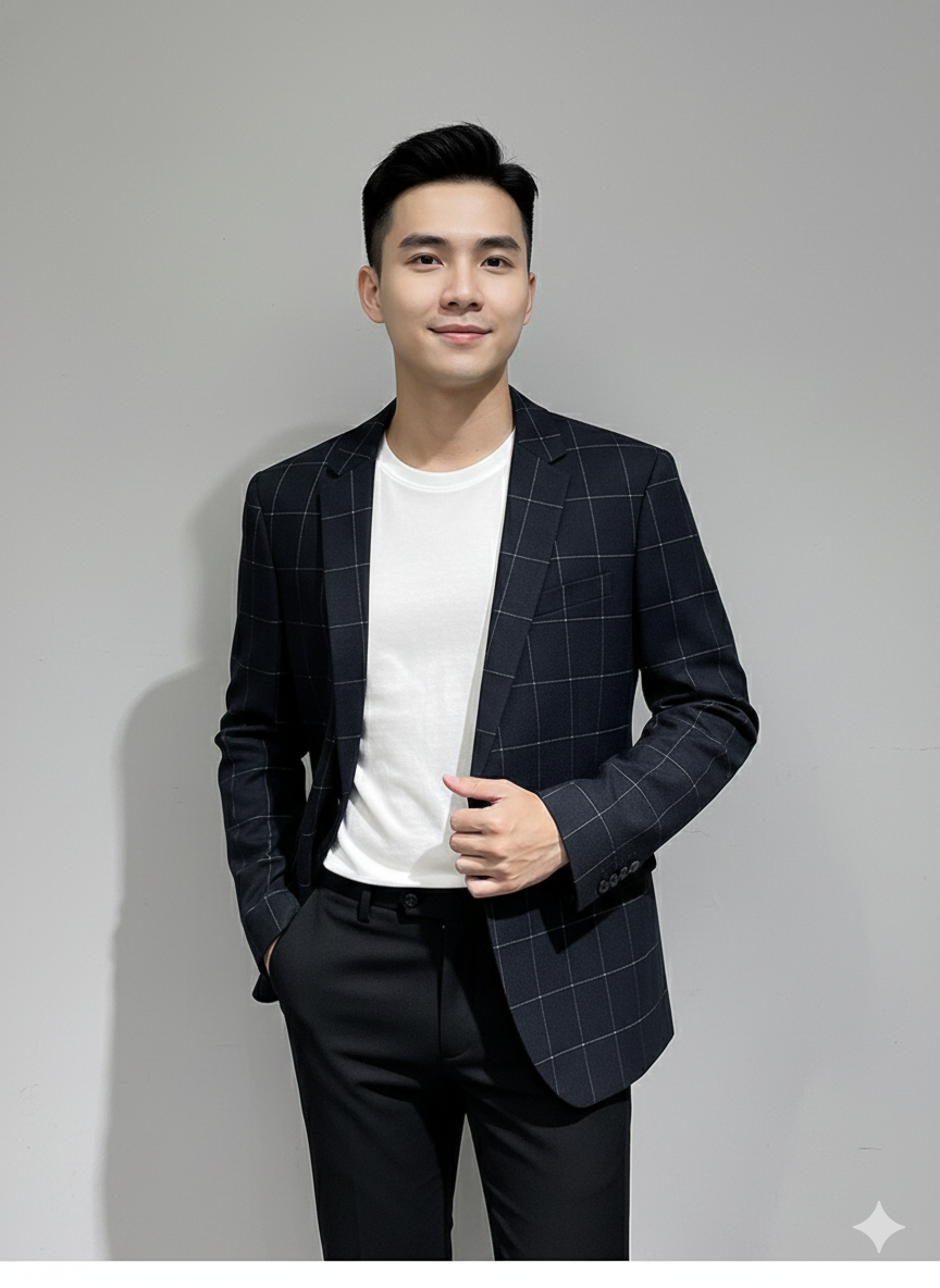 Áo vest blazer hàn quốc AVB156