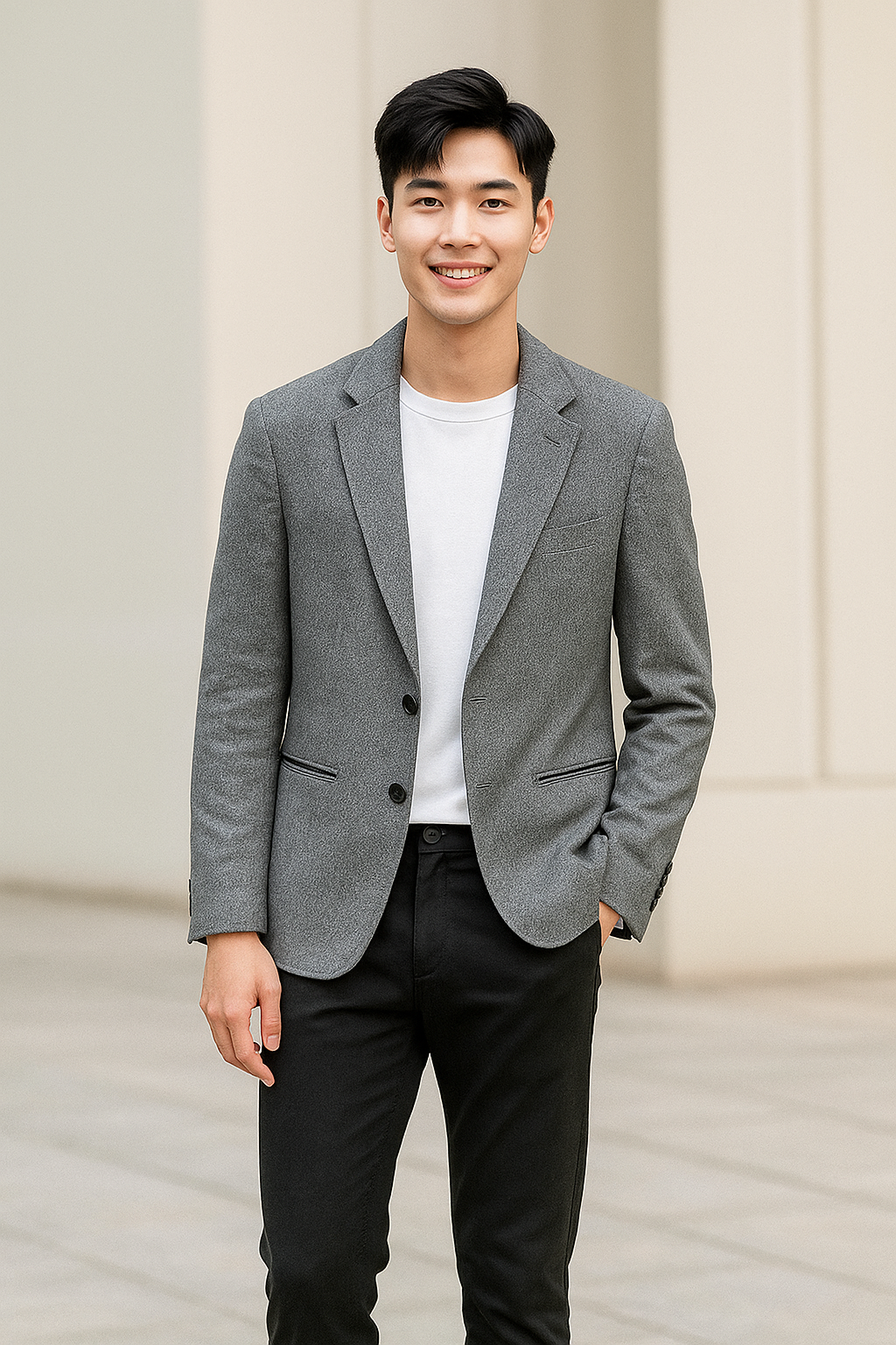 Áo vest blazer hàn quốc AVB167