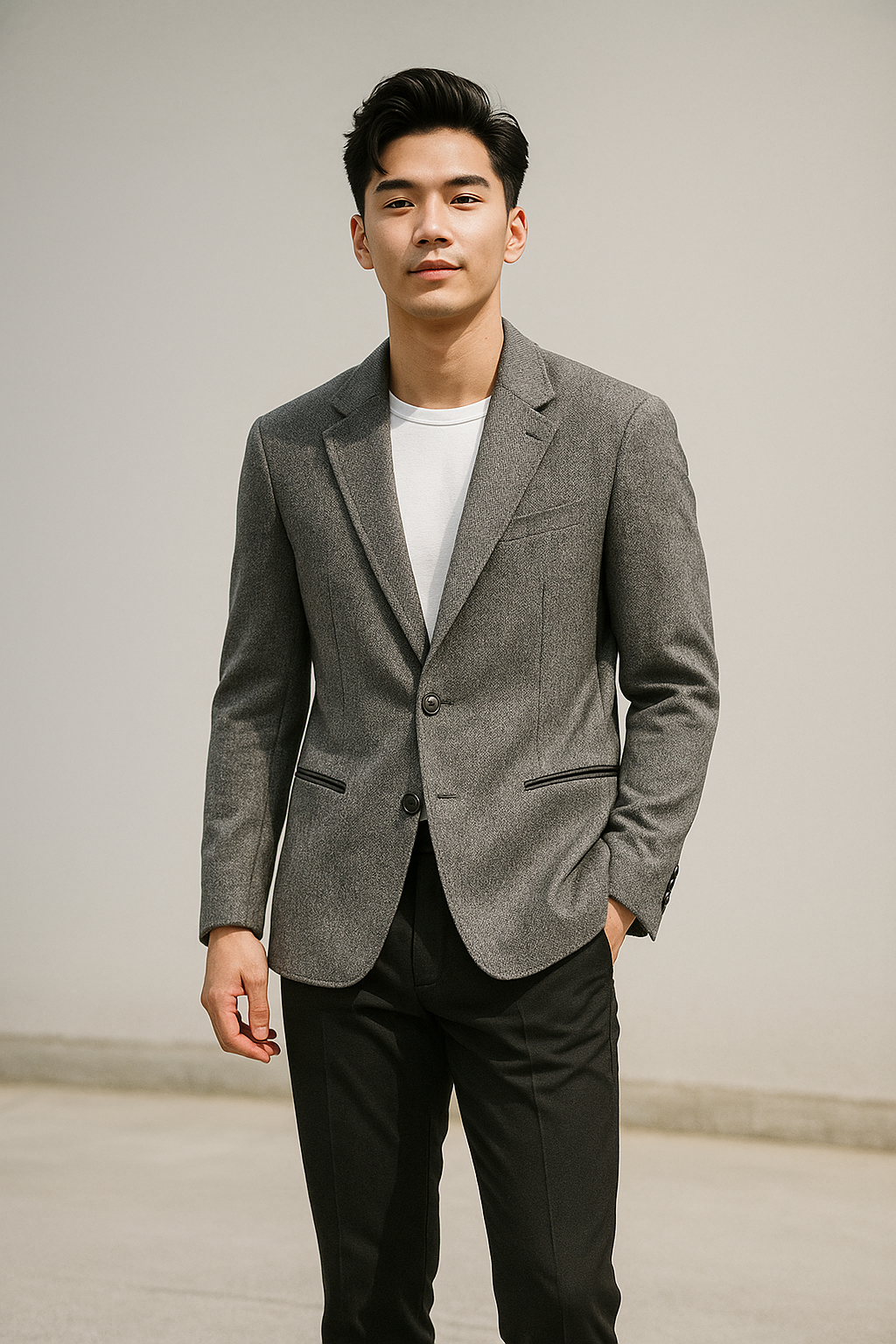 Áo vest blazer hàn quốc AVB167
