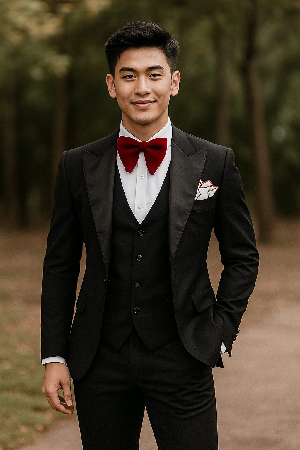 Áo vest đen 300 sam nhọn AV300-1
