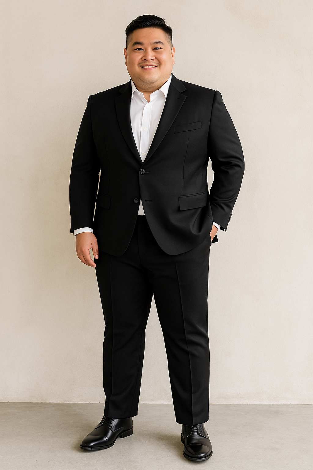 Áo vest đen big size trẻ 80-140kg