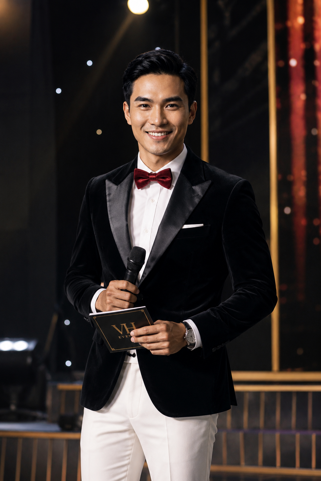 Áo vest nhung đen 321