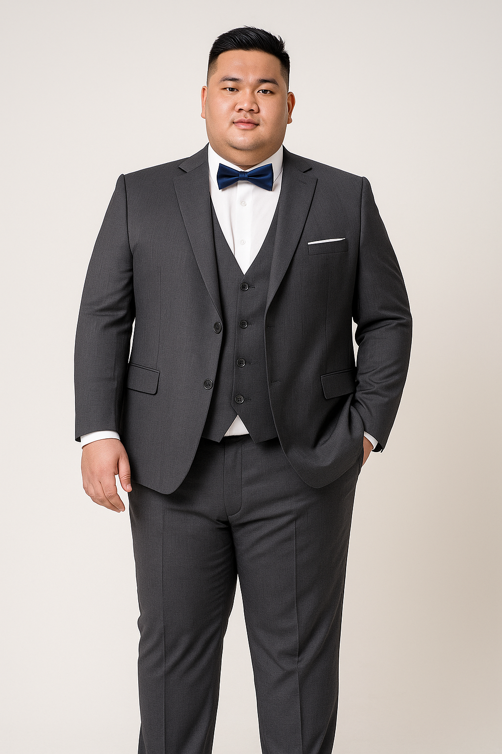 Áo vest xám lạnh 68 big size trẻ 80-140kg