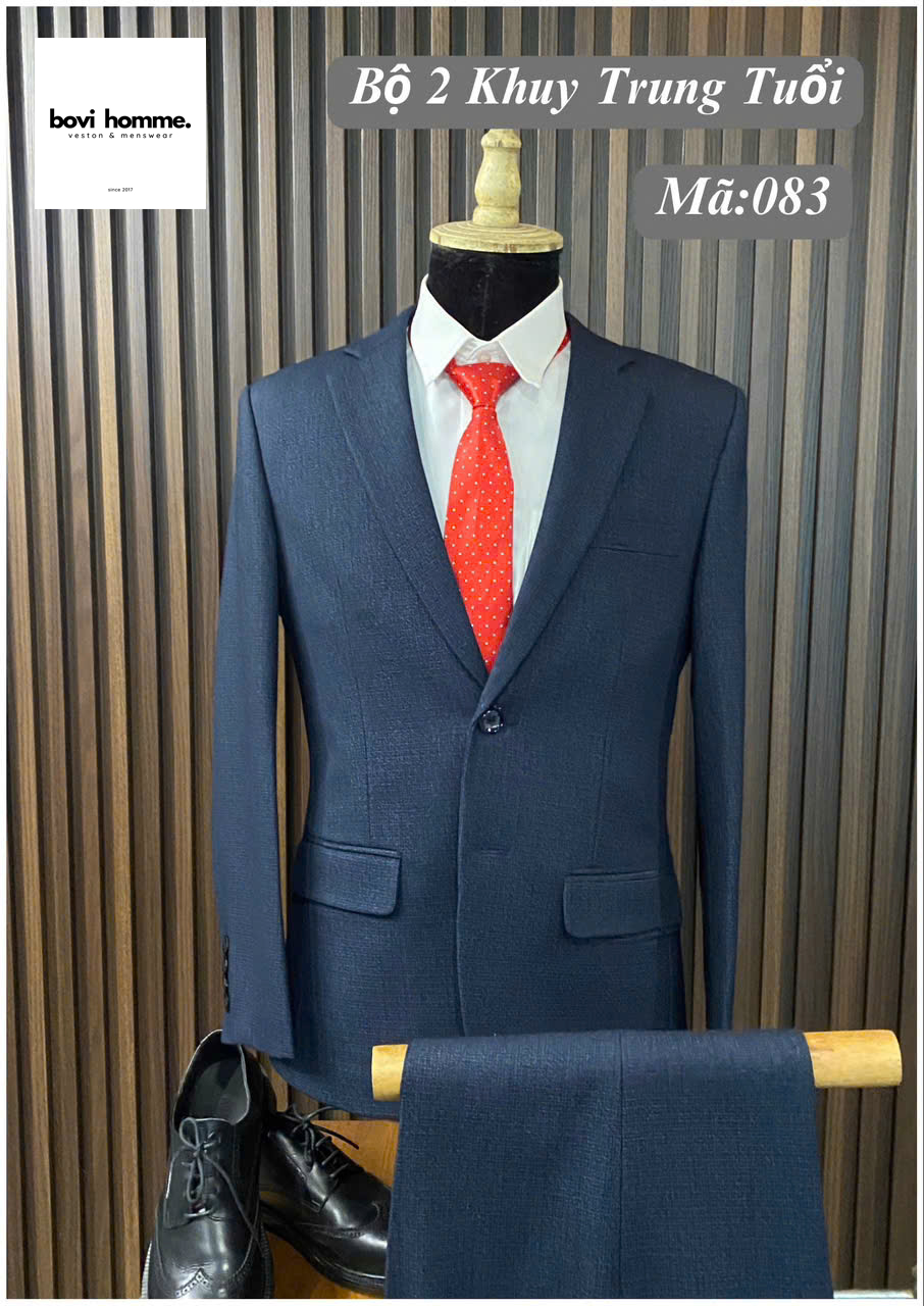 Bộ vest trung niên M083