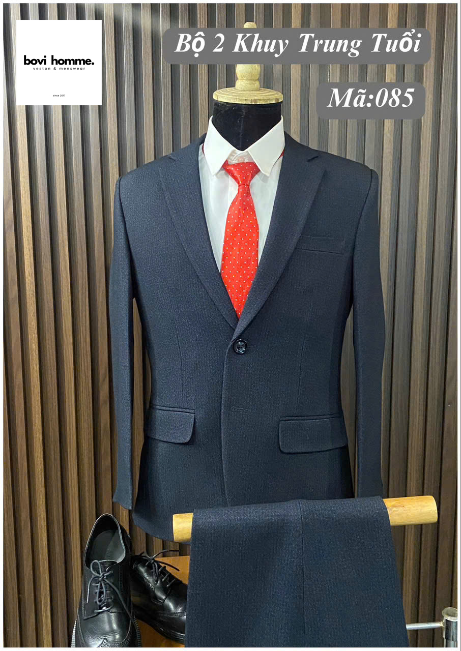 Bộ vest trung niên M085