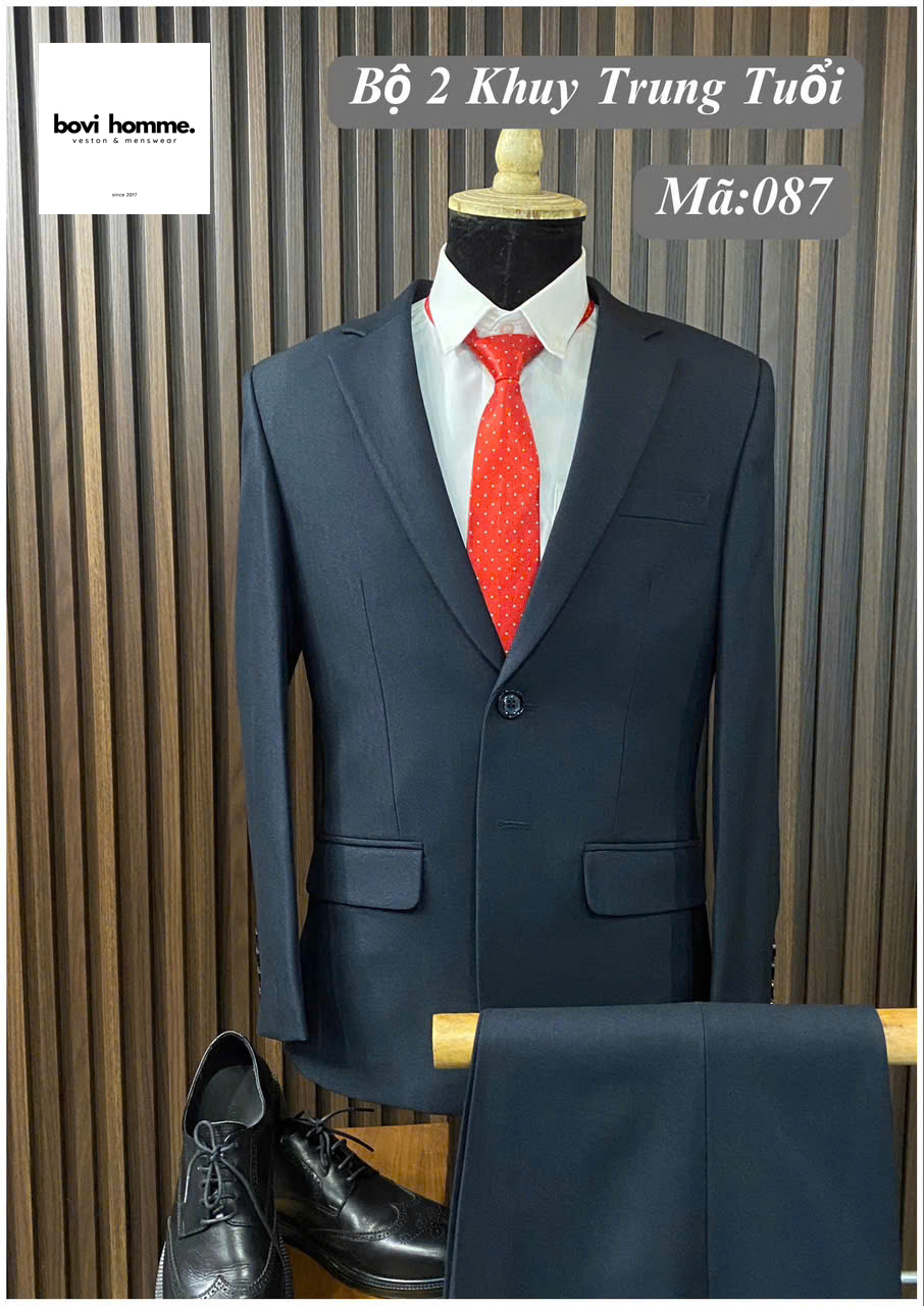 Bộ vest trung niên M087