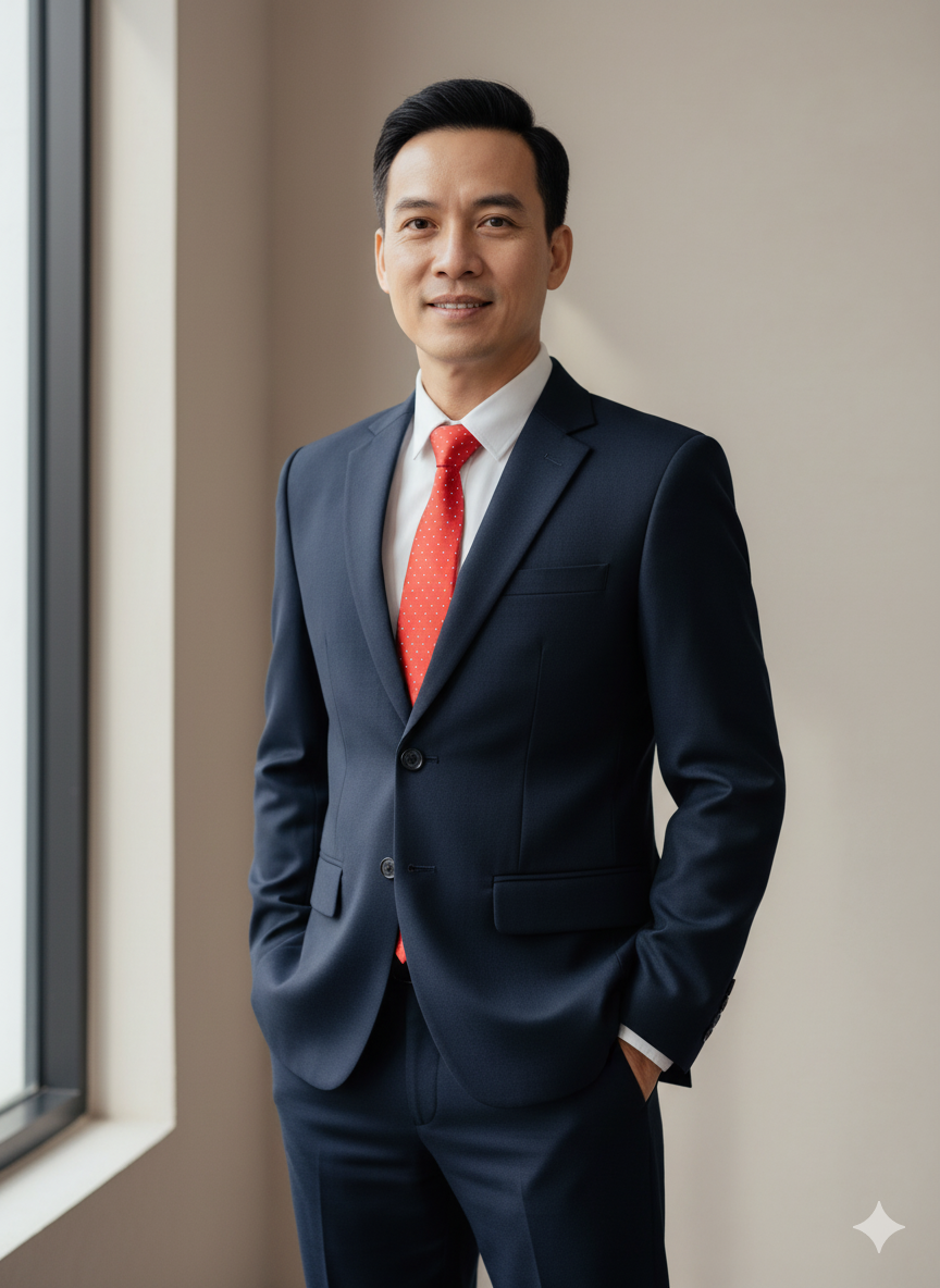 Bộ vest trung niên M087