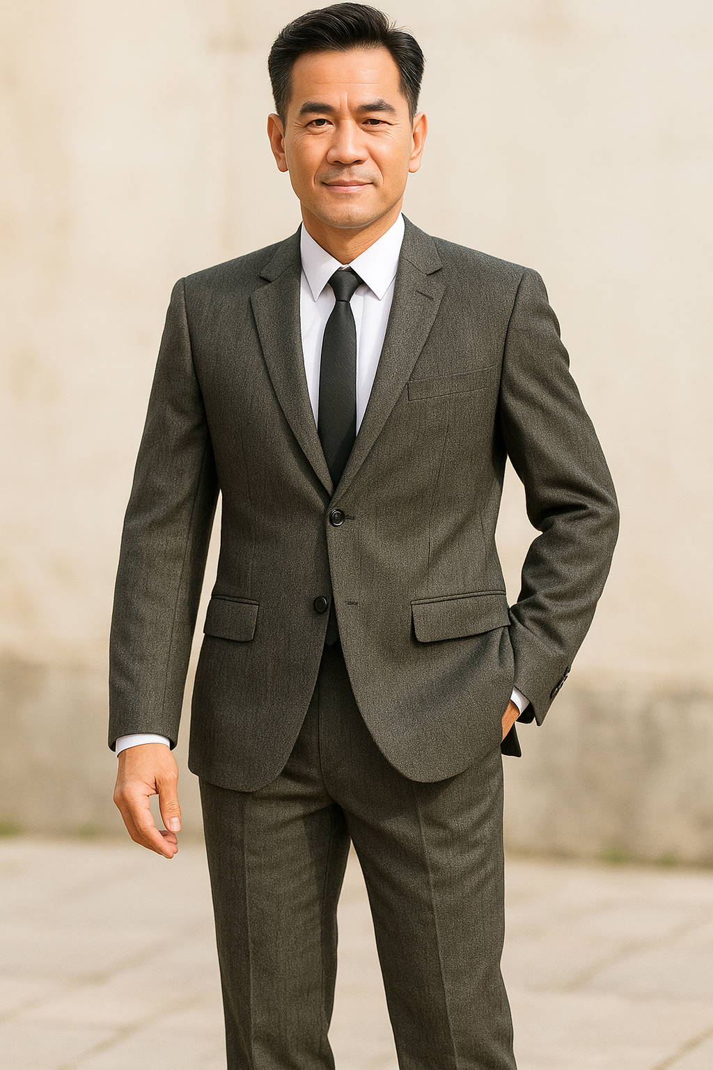 Bộ vest trung niên M234