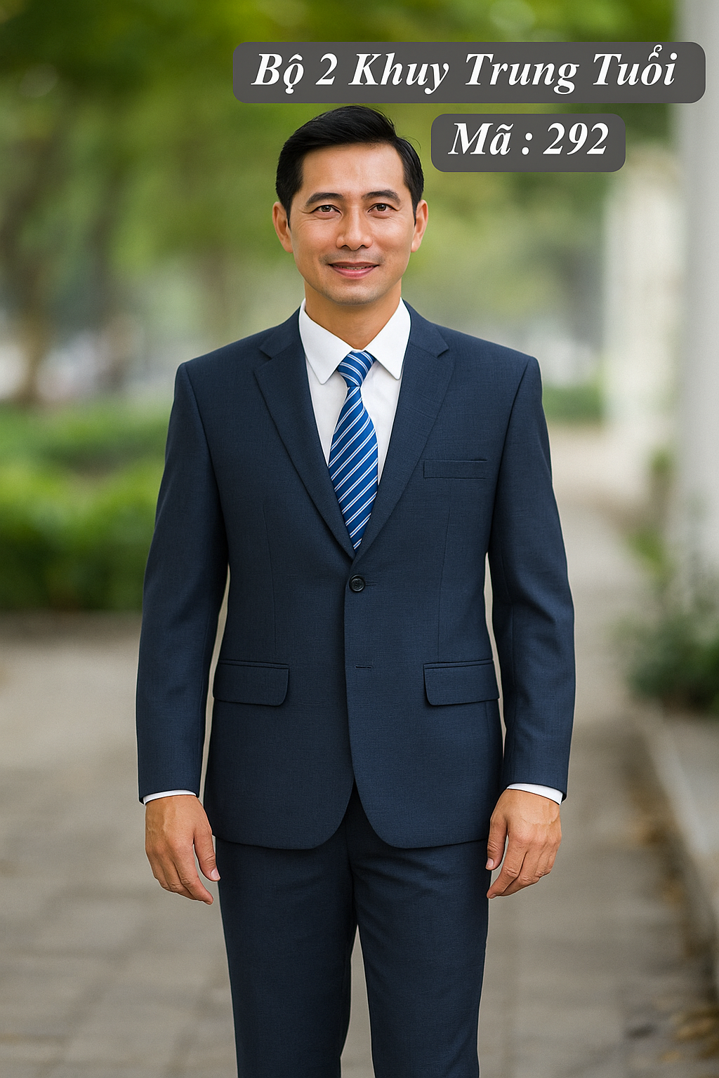 Bộ vest trung niên M292