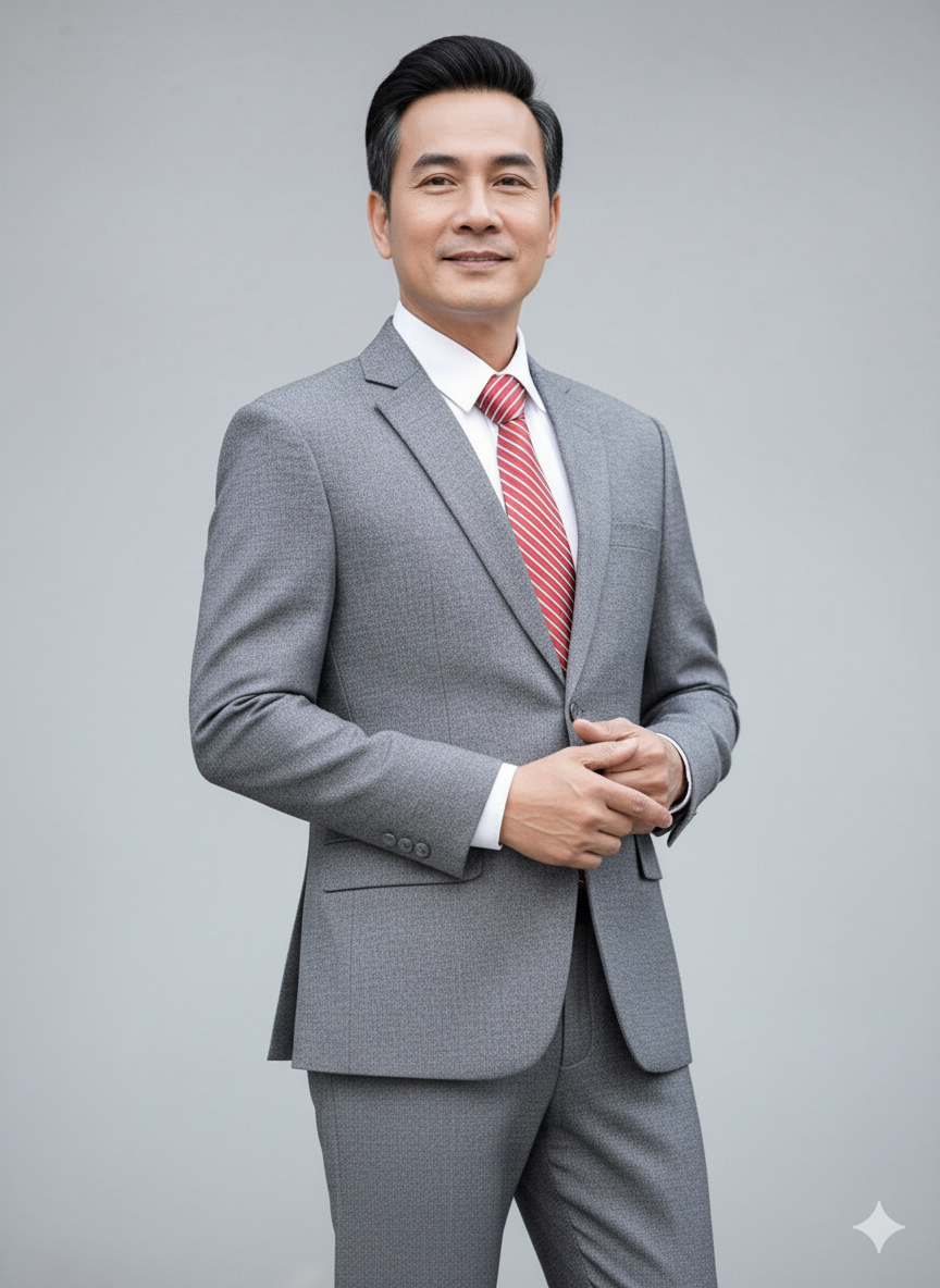 Bộ vest trung niên M423