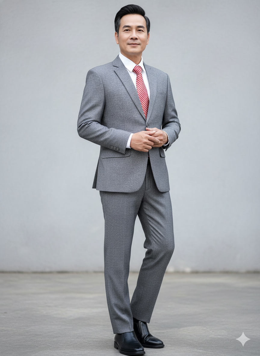 Bộ vest trung niên M423