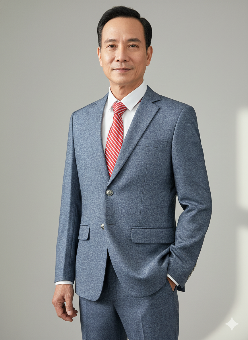 Bộ vest trung niên M424