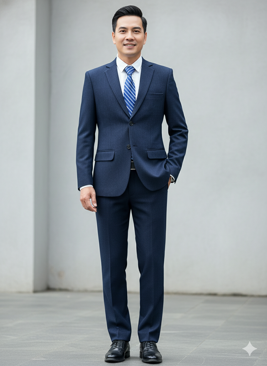 Bộ vest trung niên M431