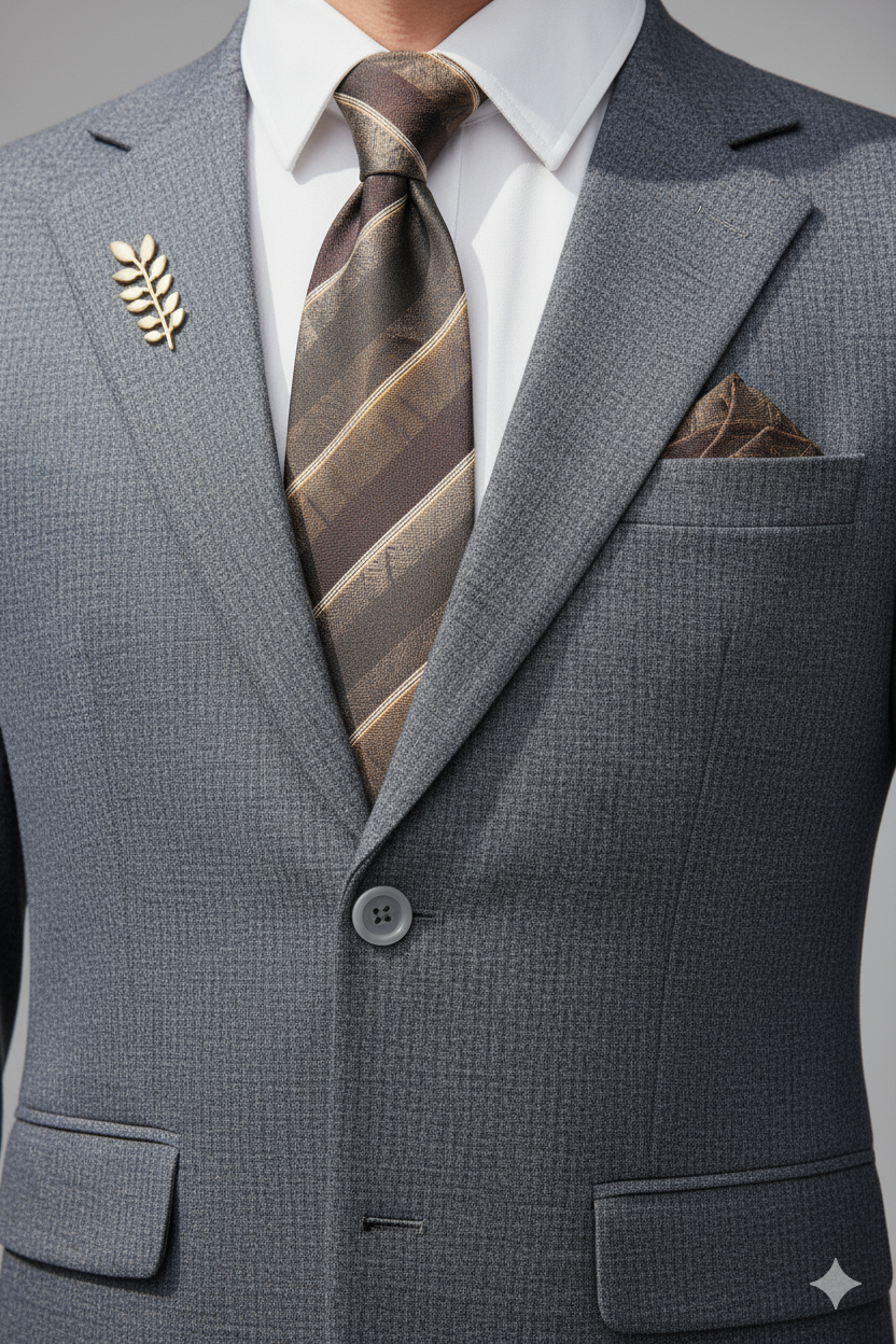Bộ vest trung niên TN30225