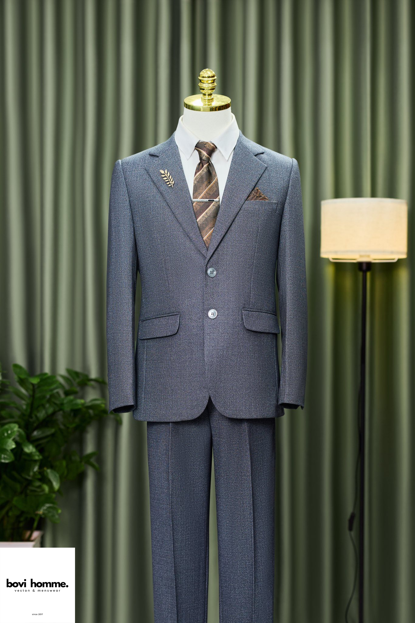 Bộ vest trung niên TN30225