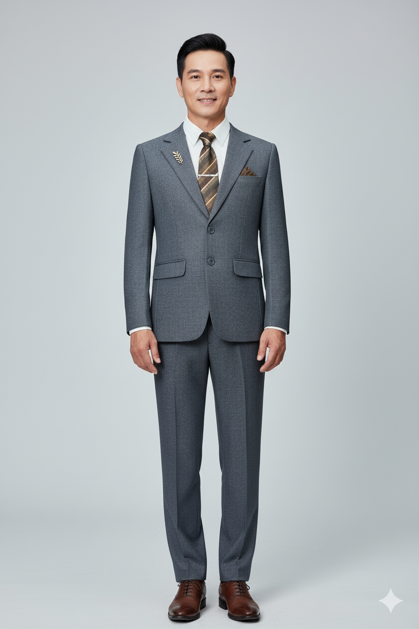Bộ vest trung niên TN30225
