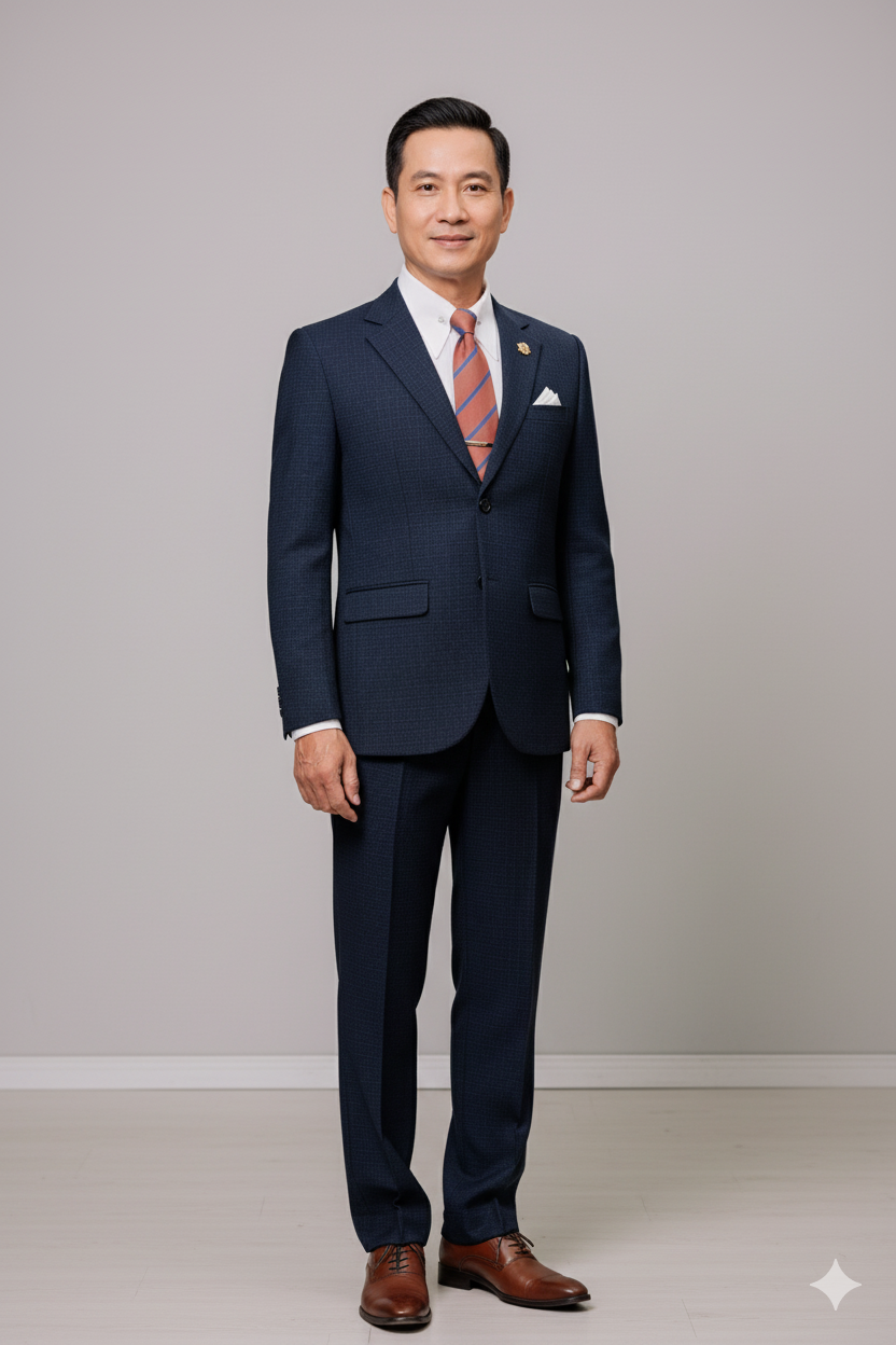 Bộ vest trung niên TN33183