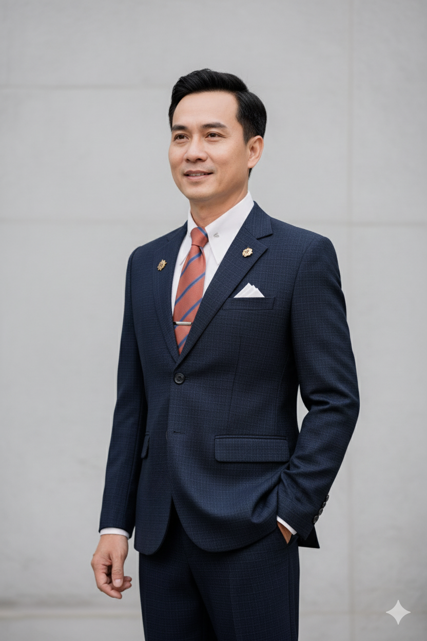 Bộ vest trung niên TN33183