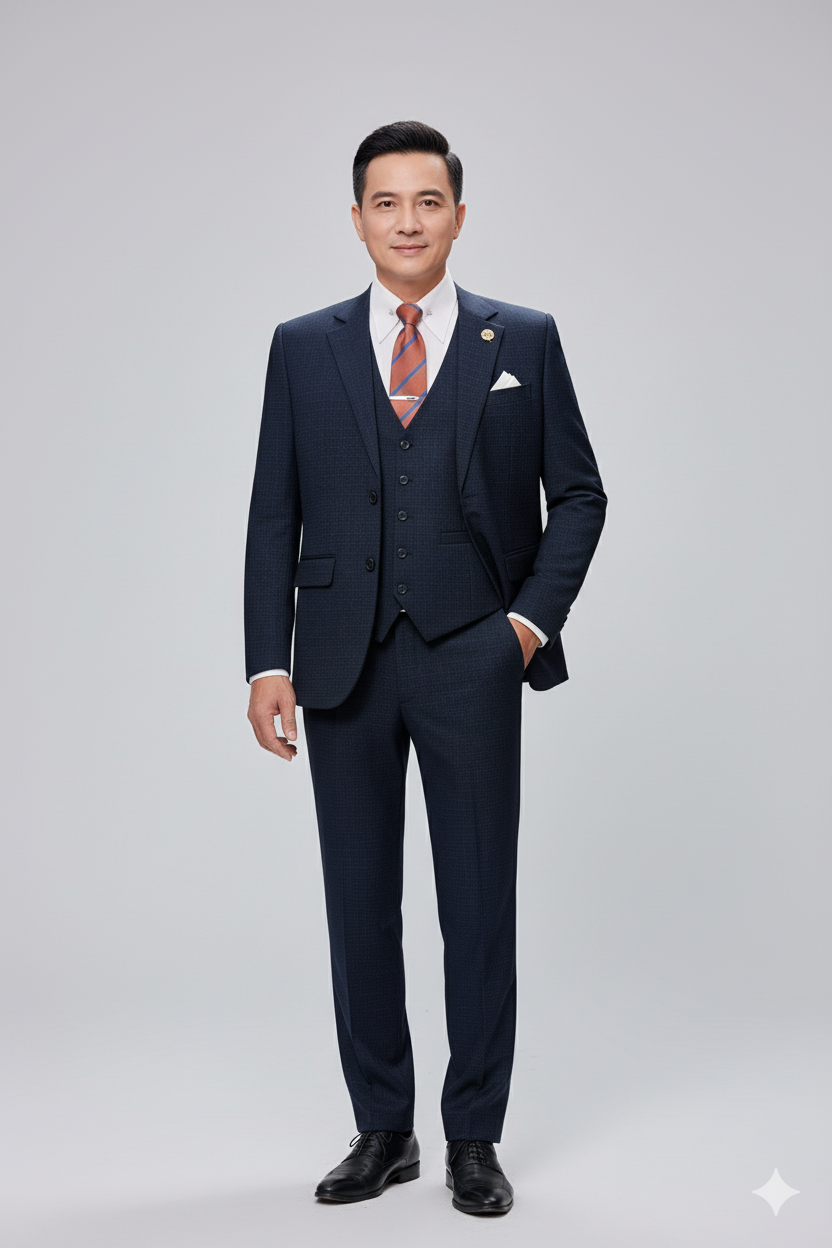 Bộ vest trung niên TN33183