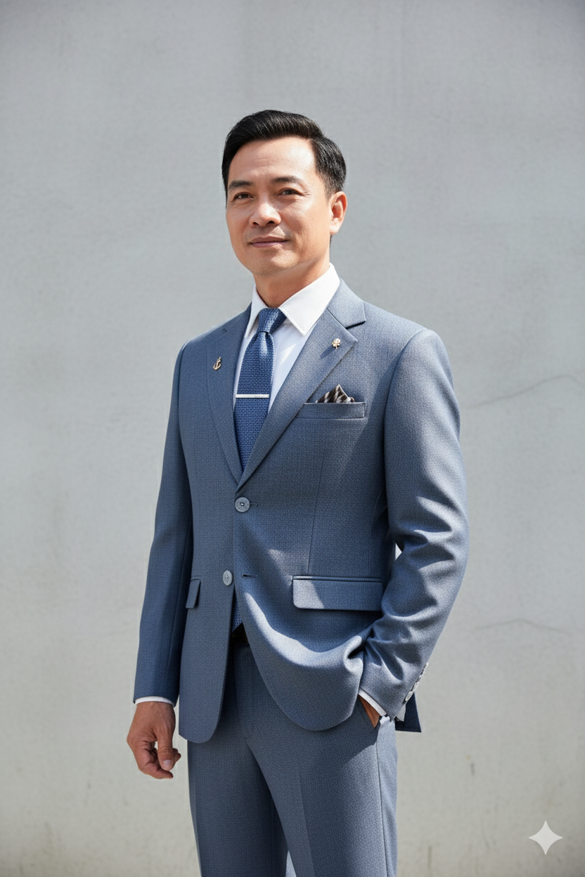 Bộ vest trung niên TN33189