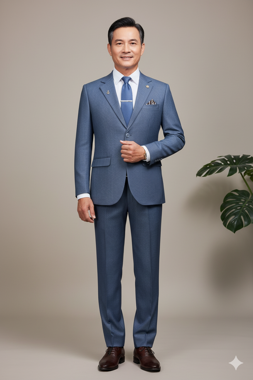 Bộ vest trung niên TN33189