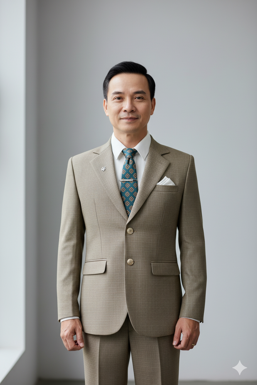 Bộ vest trung niên TN33192