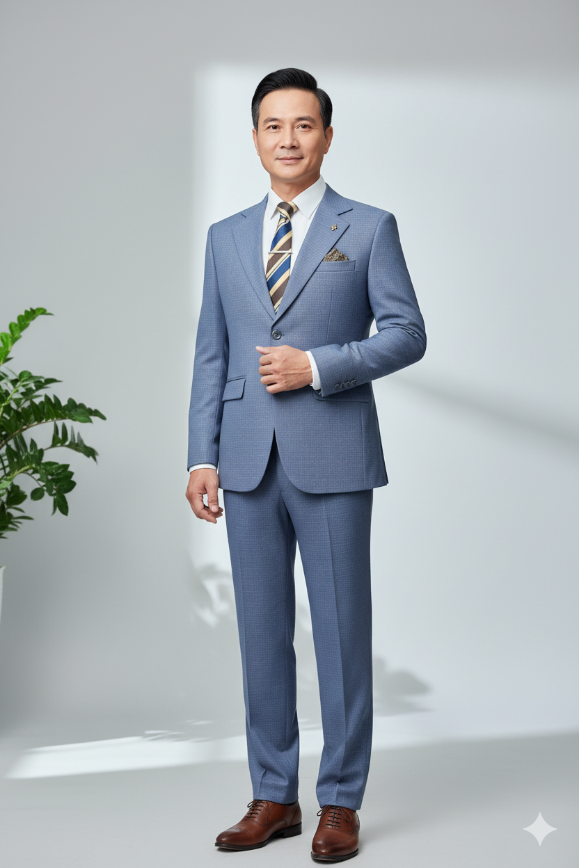 Bộ vest trung niên TN33198