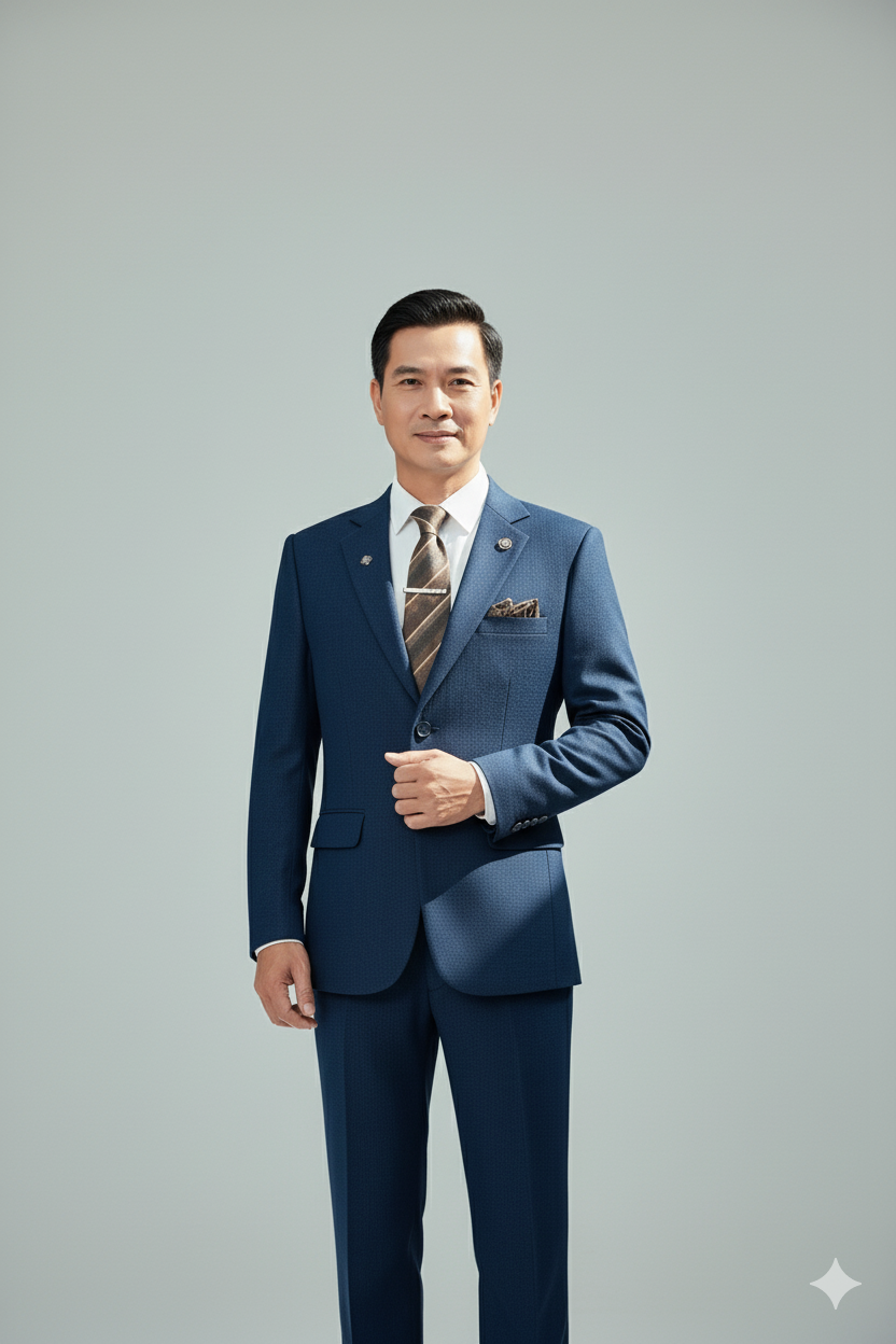 Bộ vest trung niên TN637